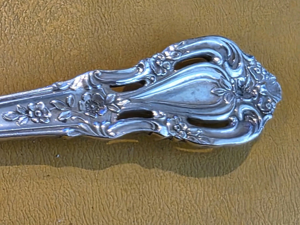 Eloquence by Lunt Sterling Silver Serving Spoon Pierced Original 8 1/2"