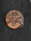 Vintage World War II United States Army 3RDE UP Collar Disk WWII US Military Pin