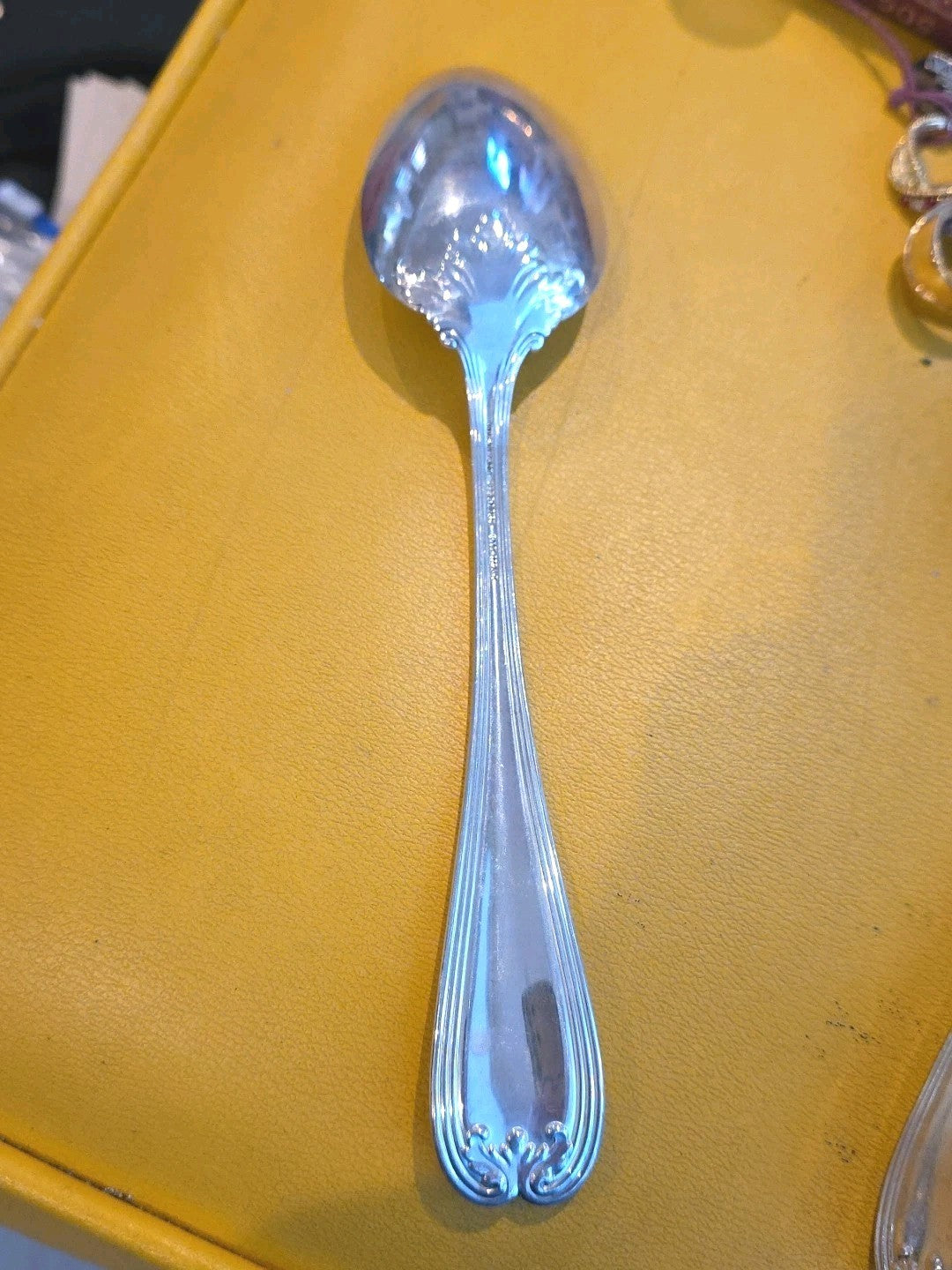 COLONIAL By Tiffany & Co. Sterling Silver SERVING SPOON   8 1/2"