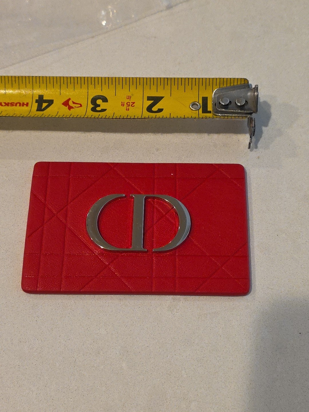 Christian Dior Mirror Logo CD Red