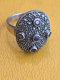 Judith Jack Marcasite 925 Sterling Silver Ring, Sz 9