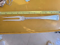 Buccellati Old Italian Sterling Silver Meat Fork 2-Tine 10 1/2"