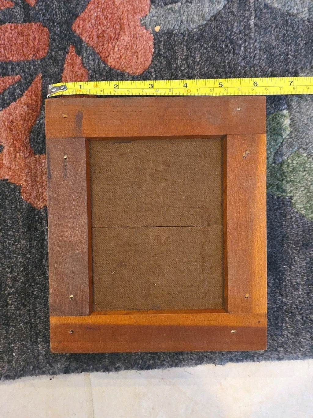 ANTIQUE SCOVILL & ADAMS CO. NY c.1890 NEGATIVE PRINTING FRAME 6" X 7"-WITH DIAL