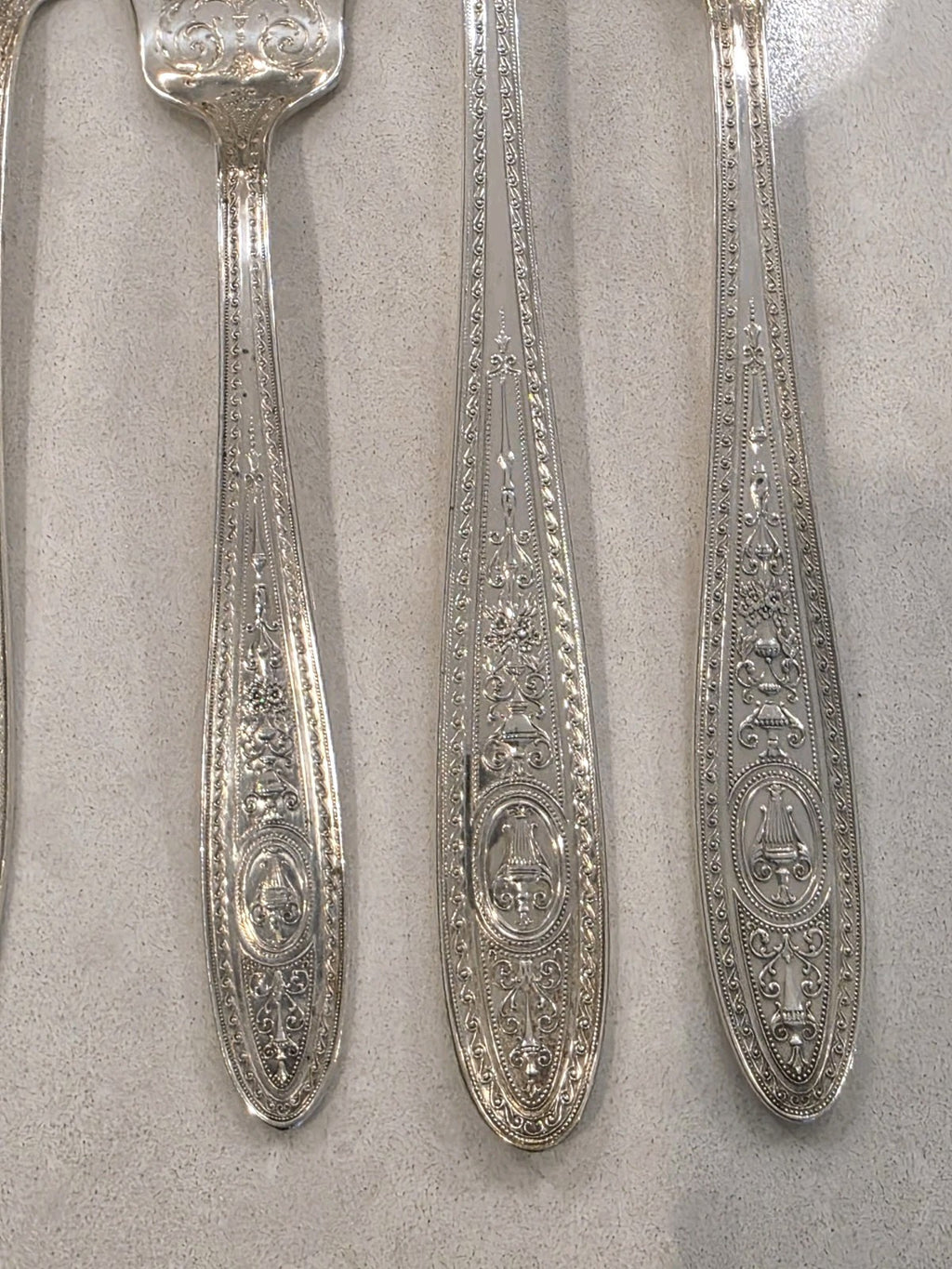 Wedgwood International Sterling Silver  Flatware Service Dinner Set 157 Pieces