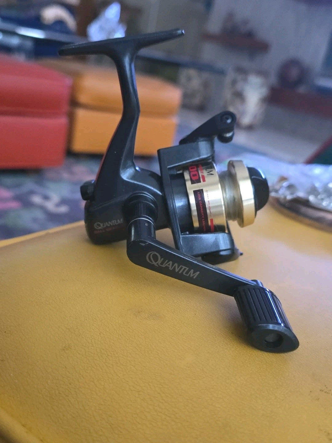 Vintage Quantum QL3 Long Stroke Spinning Fishing Reel In Condition Seen In Photo
