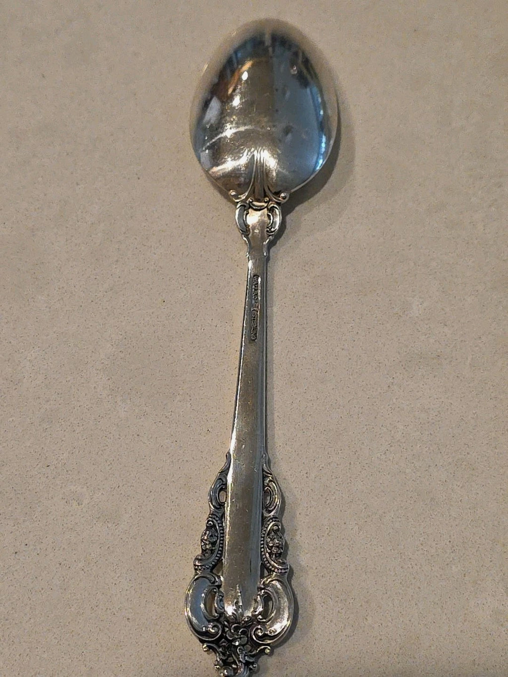 Wallace Sterling GRANDE BAROQUE (1941) 5 o'clock Teaspoons-5 3/4 Inch