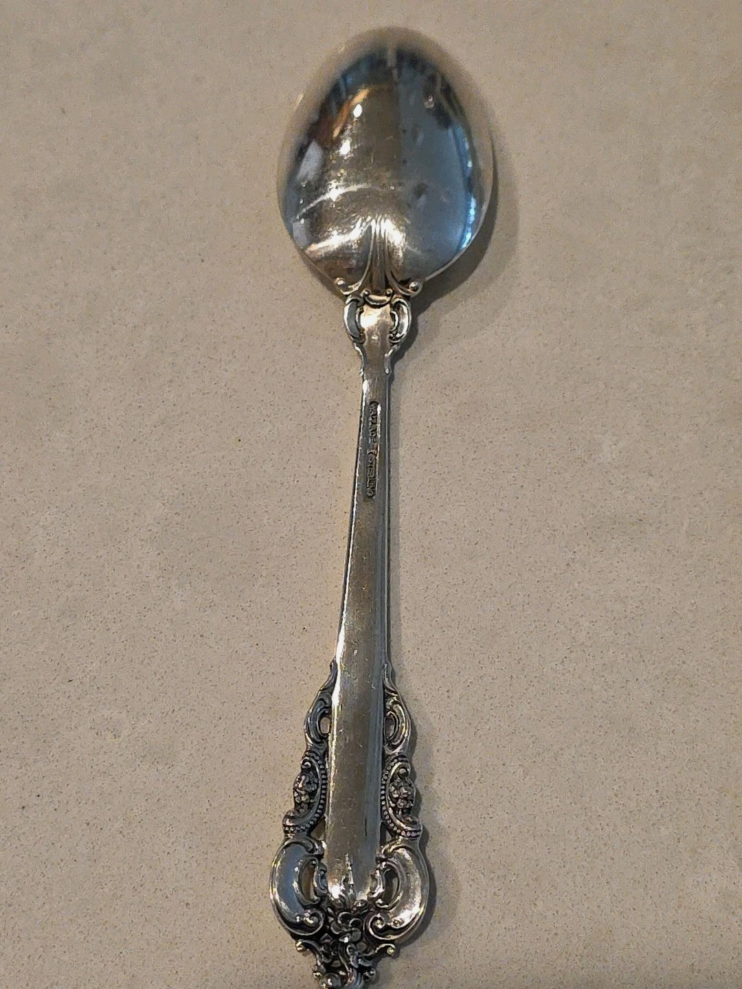 Wallace Sterling GRANDE BAROQUE (1941) 5 o'clock Teaspoons-5 3/4 Inch