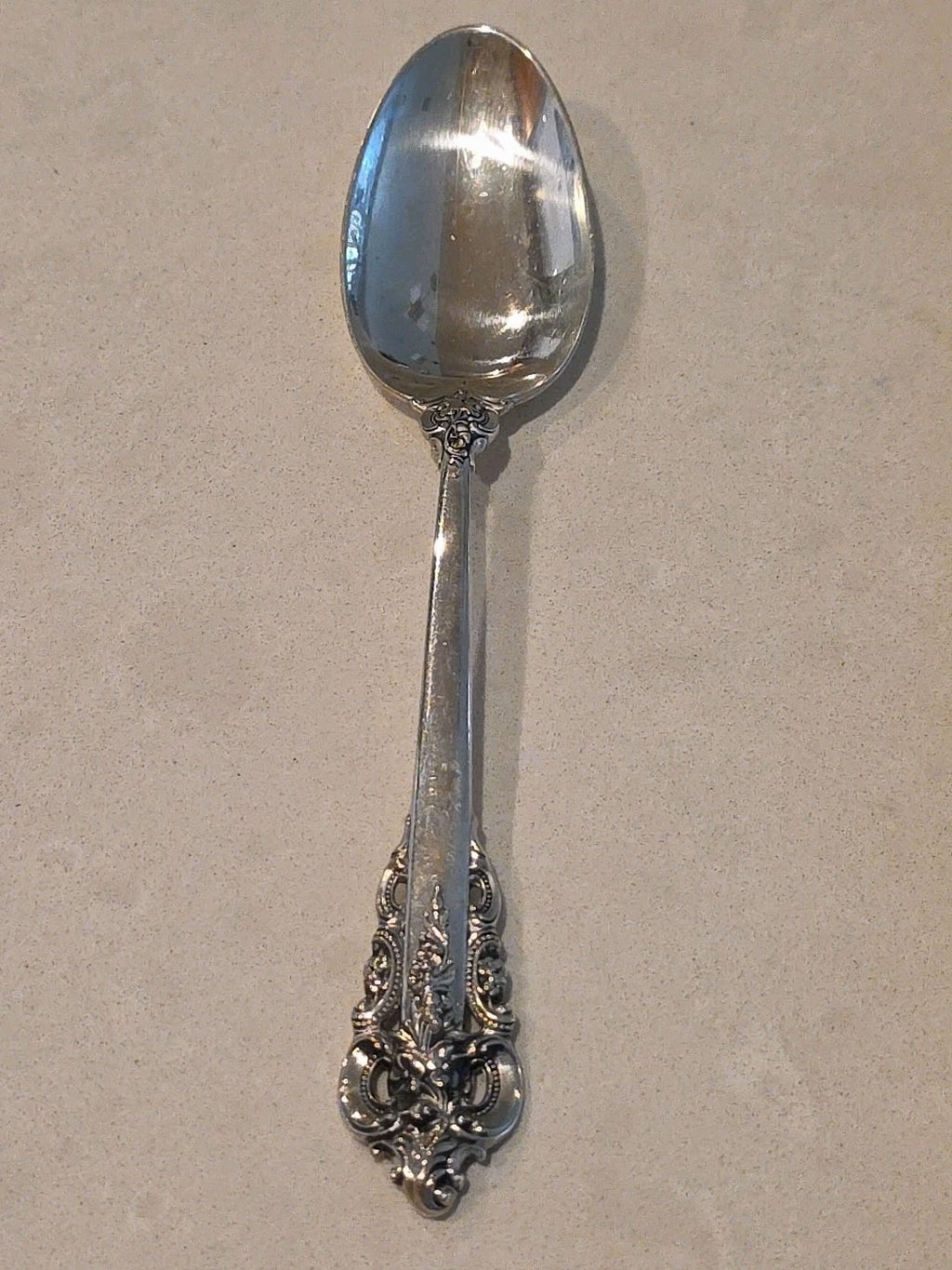 Wallace Sterling GRANDE BAROQUE (1941) 5 o'clock Teaspoons-5 3/4 Inch