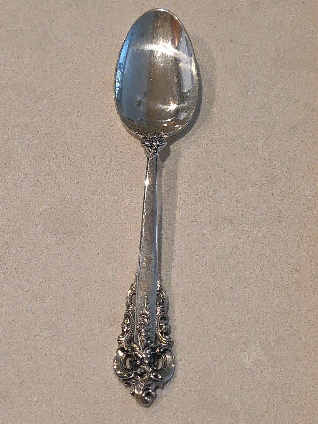 Wallace Sterling GRANDE BAROQUE (1941) 5 o'clock Teaspoons-5 3/4 Inch