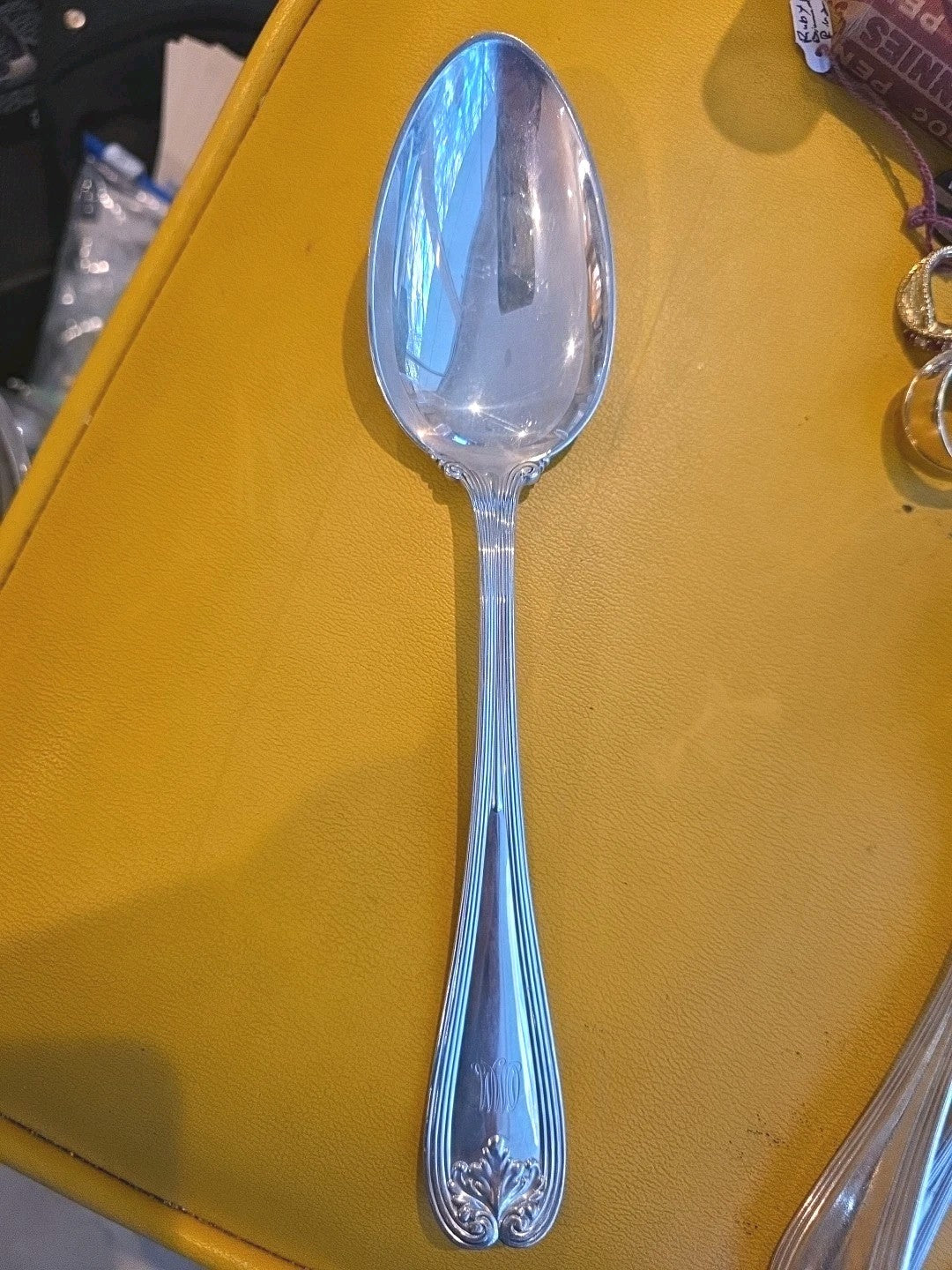 COLONIAL By Tiffany & Co. Sterling Silver SERVING SPOON   8 1/2"
