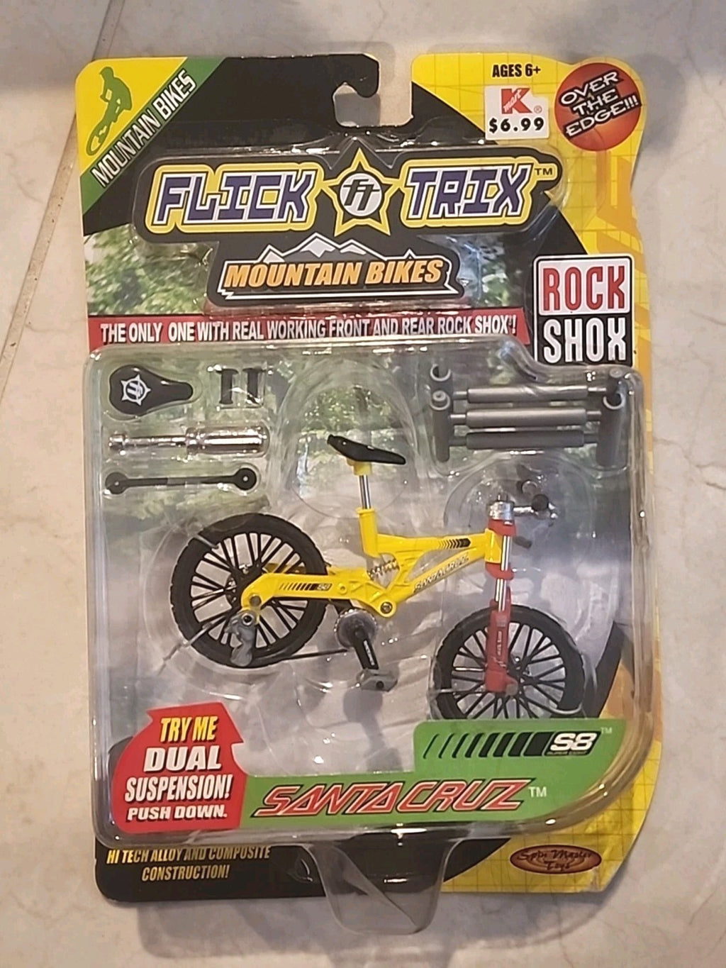 FLIK TRIX mountain finger bikes ,downhill racer new ,toy