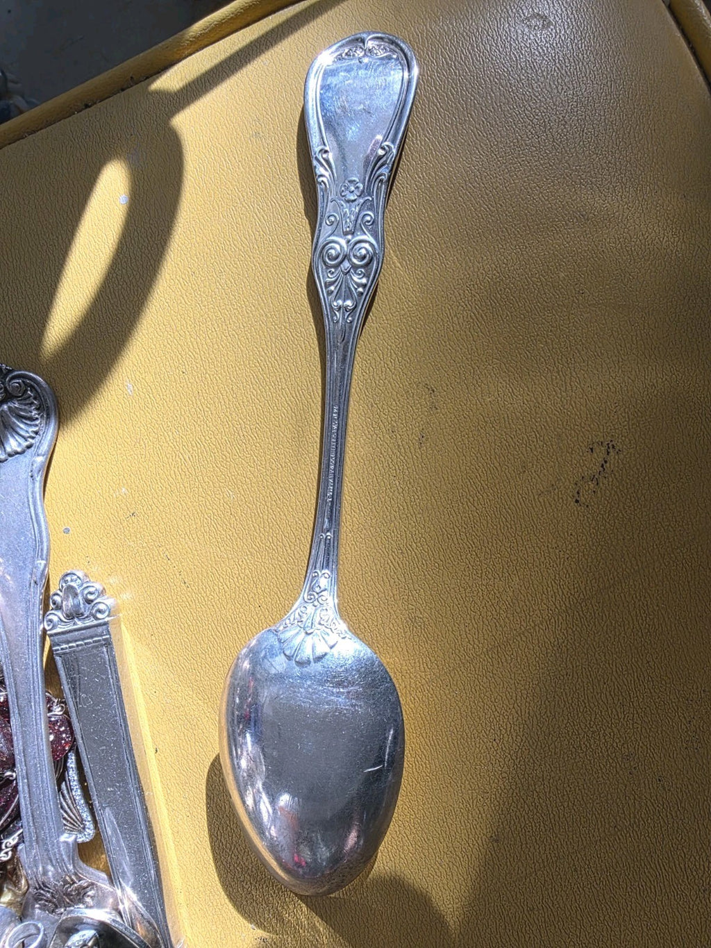 Antique Tiffany & Co. 925 Sterling Silver Saratoga 8 5/8" Spoon