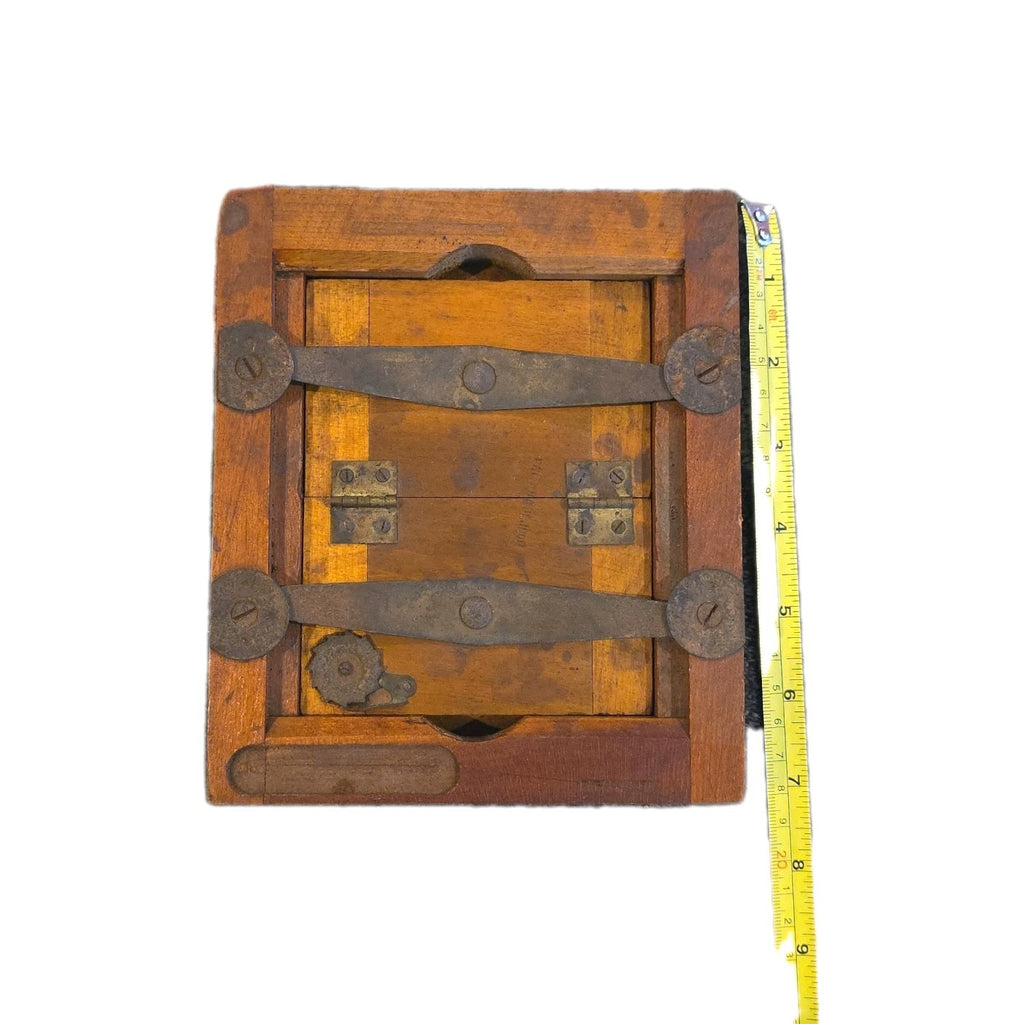 ANTIQUE SCOVILL & ADAMS CO. NY c.1890 NEGATIVE PRINTING FRAME 6" X 7"-WITH DIAL