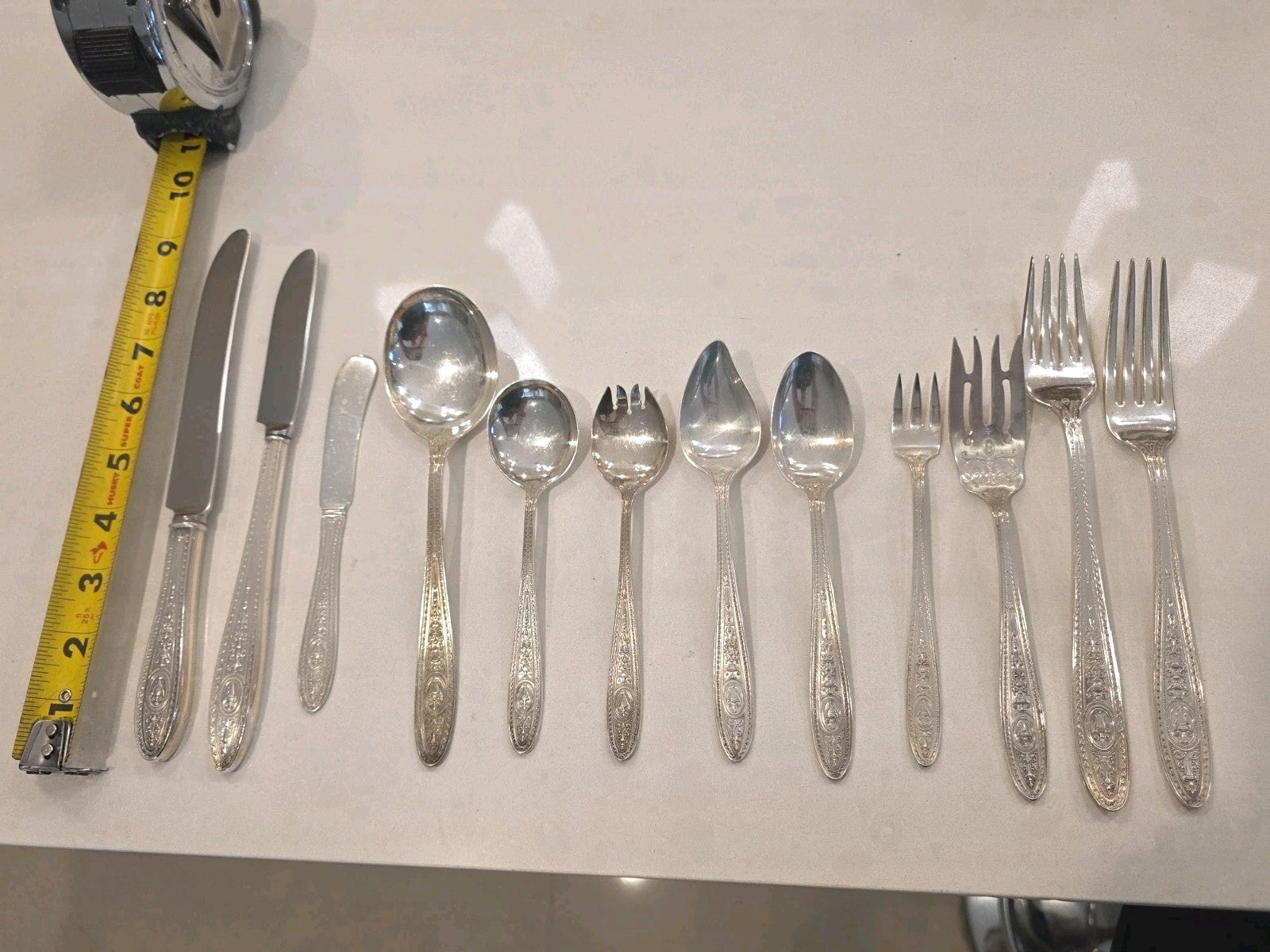 Wedgwood International Sterling Silver  Flatware Service Dinner Set 157 Pieces