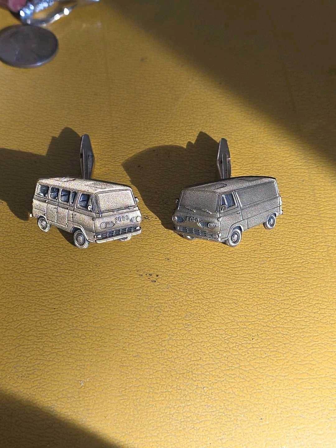 1960's Ford Econoline Vans Vintage Cuff Links classic car
