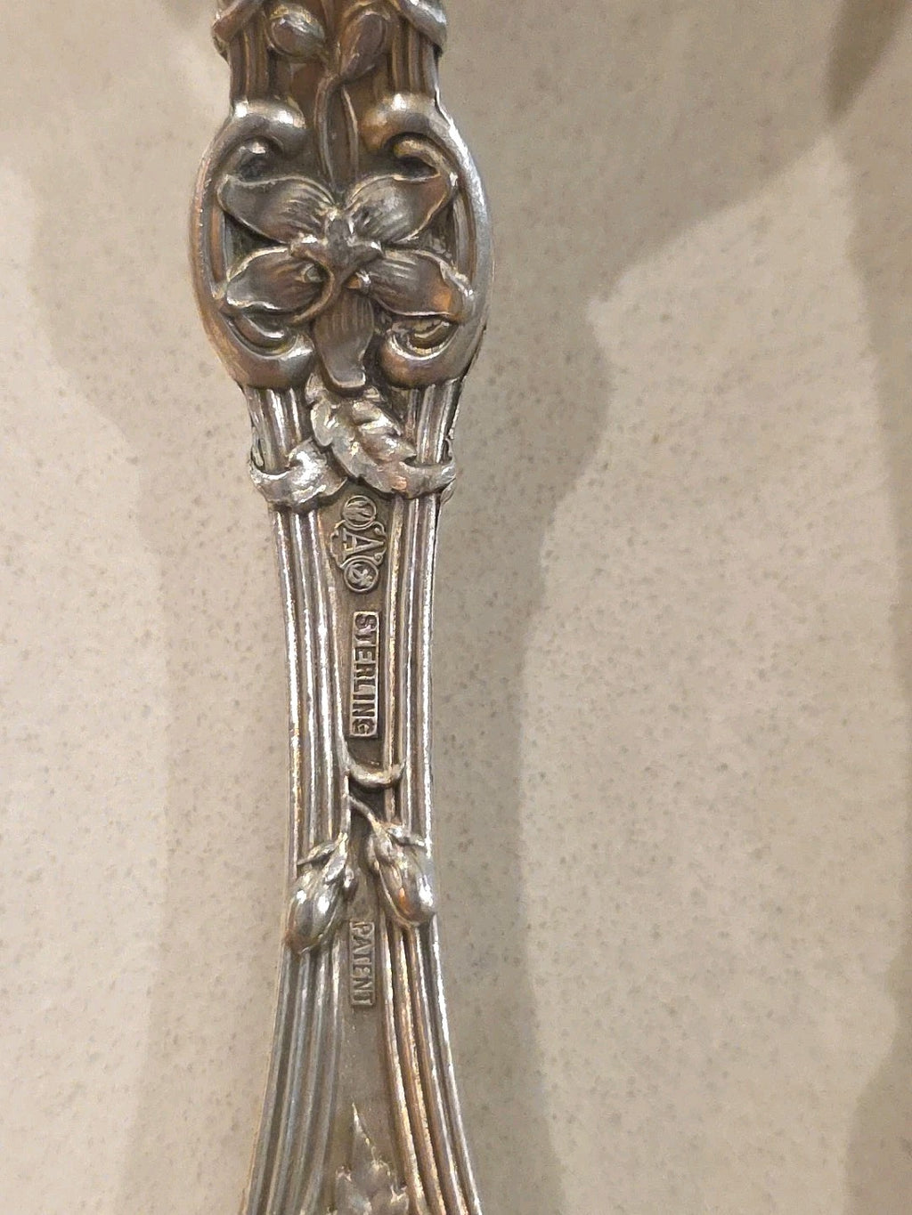 Old Orange Blossom by Alvin Sterling Silver Flatware Set Service 40 pcs