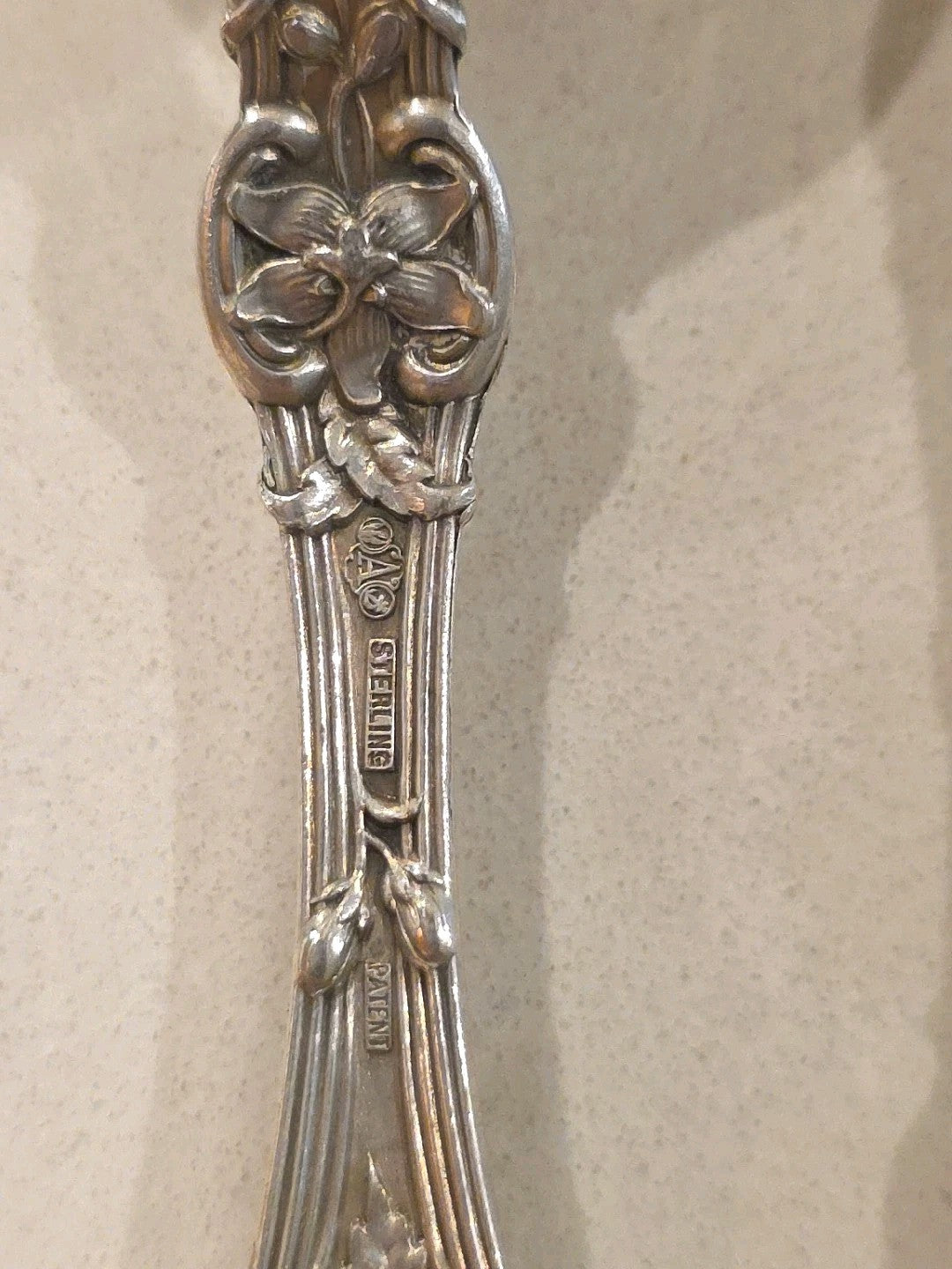 Old Orange Blossom by Alvin Sterling Silver Flatware Set Service 40 pcs