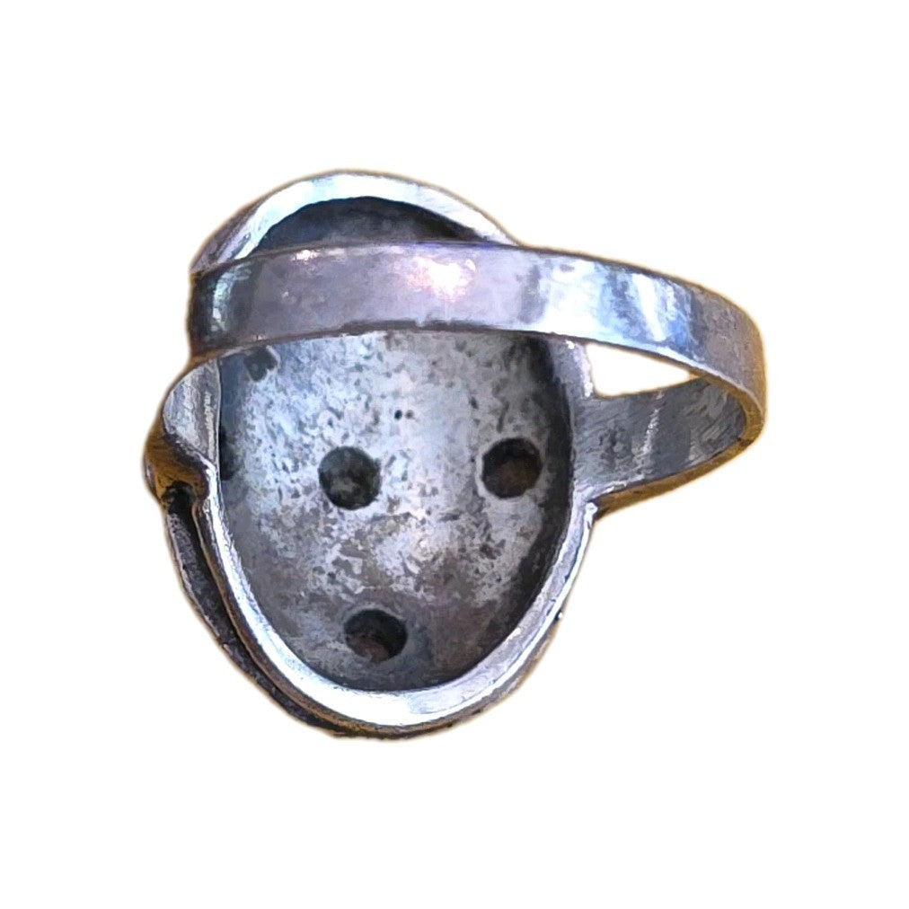 Judith Jack Marcasite 925 Sterling Silver Ring, Sz 9