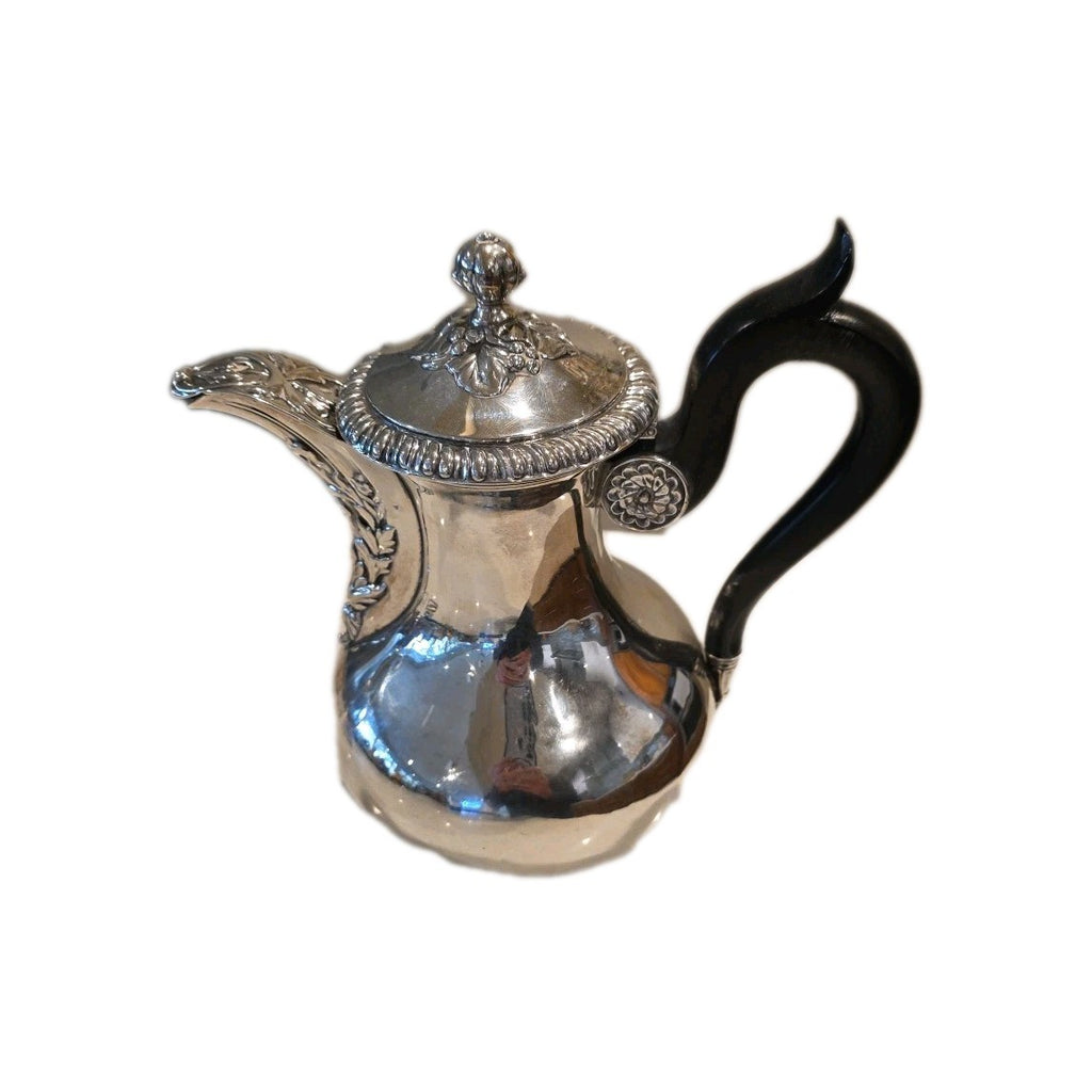 Martial Fray French .950 Silver Tea Pot Hand Chased 1875-91
