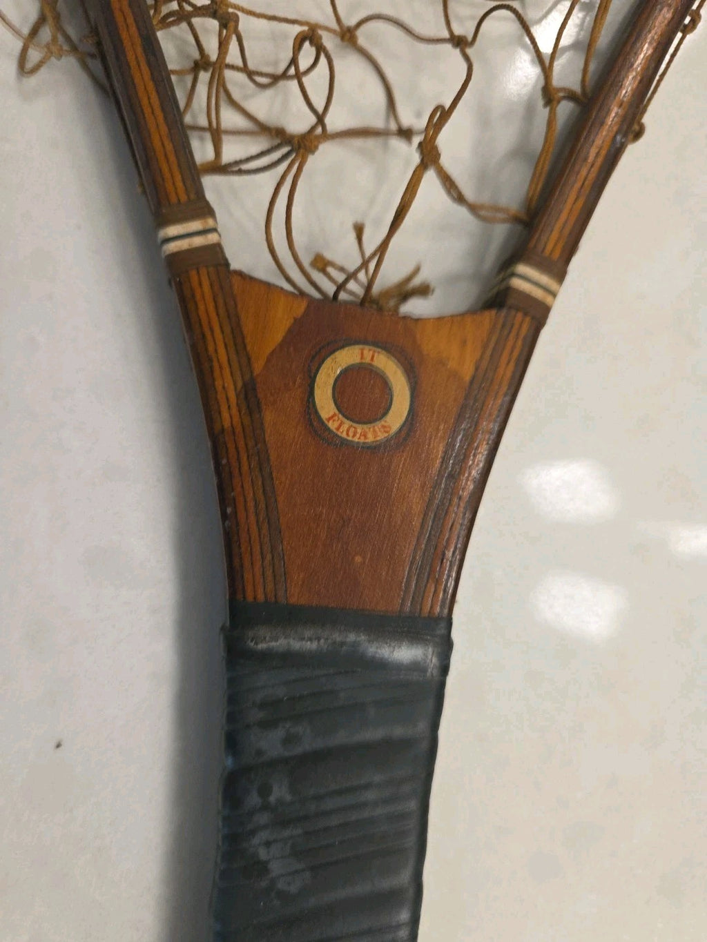 Vtg Cortland Line Co 5003-0 Wood Fishing Net