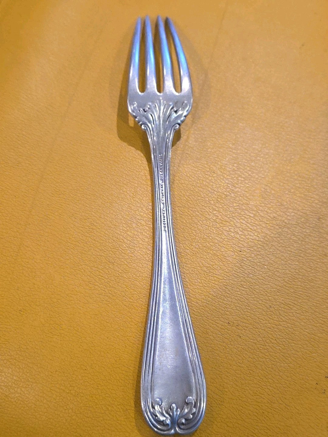 Colonial by Tiffany and Co Sterling Silver  Lunch/Dessert Fork Monogram