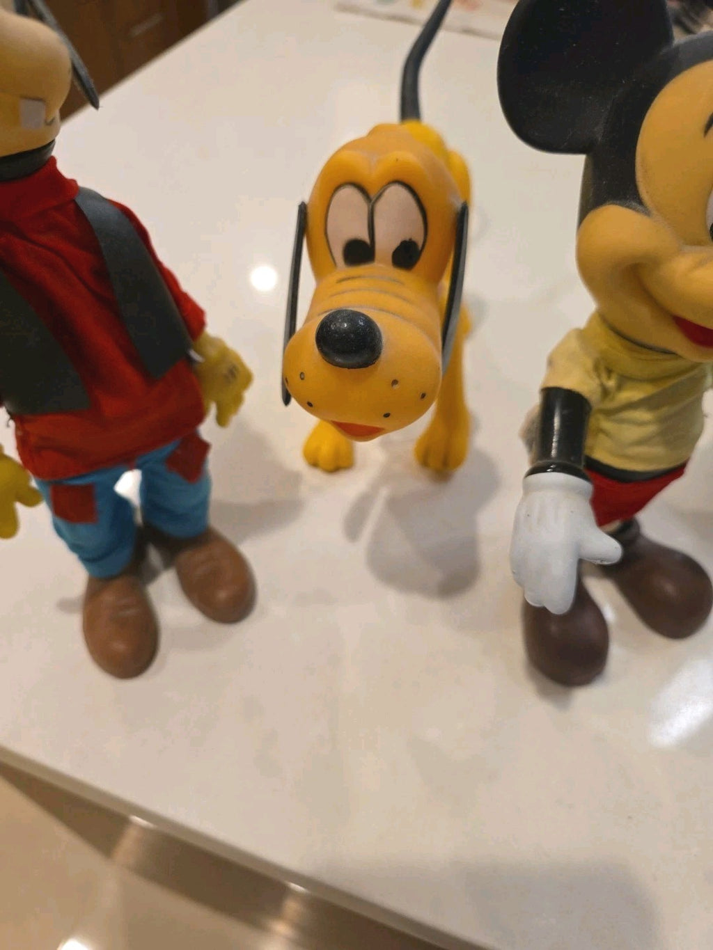 7 Walt Disney Productions 1960s  Rubber Character Figurines Hong Kong Japan