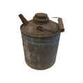 Vtg Canco Mini Small Gas Gasoline Oil Farm Station Farmhouse Metal Wood Tin Can
