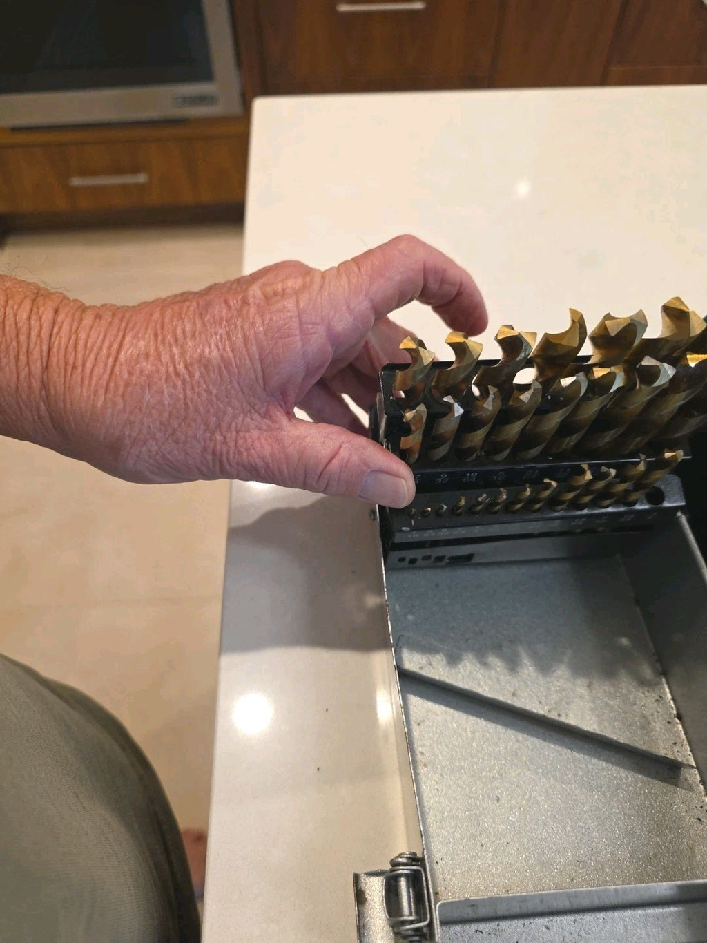 Worksmith HHS Drill Bit Set 105 Piece Drill it Set (missing 10 Small Ones + Case