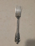 Grande Baroque 5 7/8" Youth Fork Wallace Sterling Silver 1941