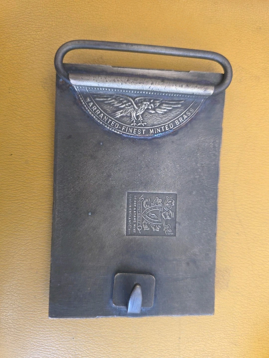 Vintage Belt Buckle 1980's Sour Mash Distillery Jack Daniels Whiskey
