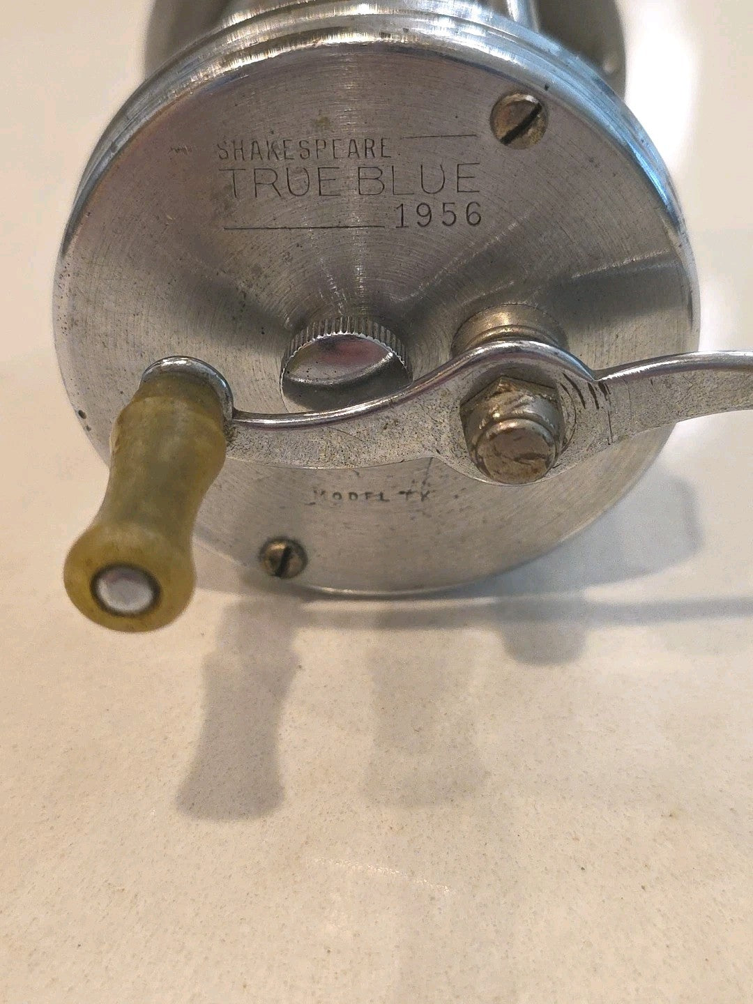Vintage SHAKESPEARE TRUE BLUE No. 1956 Model FK Fishing Reel