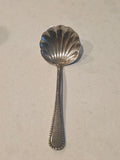 Buccellati  Italian Feather Sterling Silver Sugar Spoon  No Mono