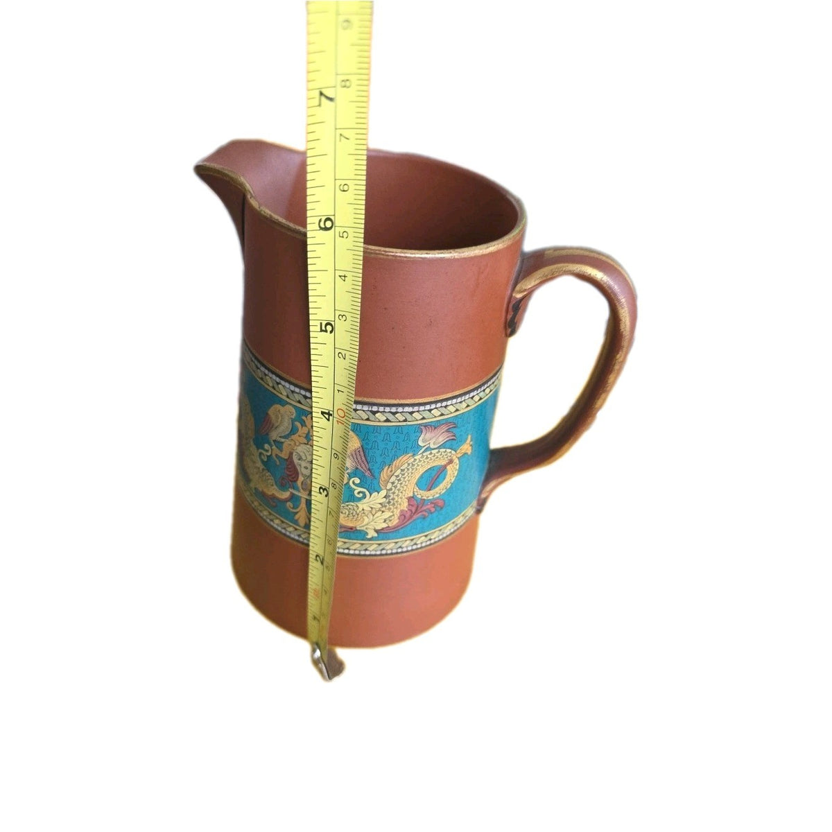 Watcombe Pottery Torquay Redware Pitcher/Jug Attributed to Christopher Dresser