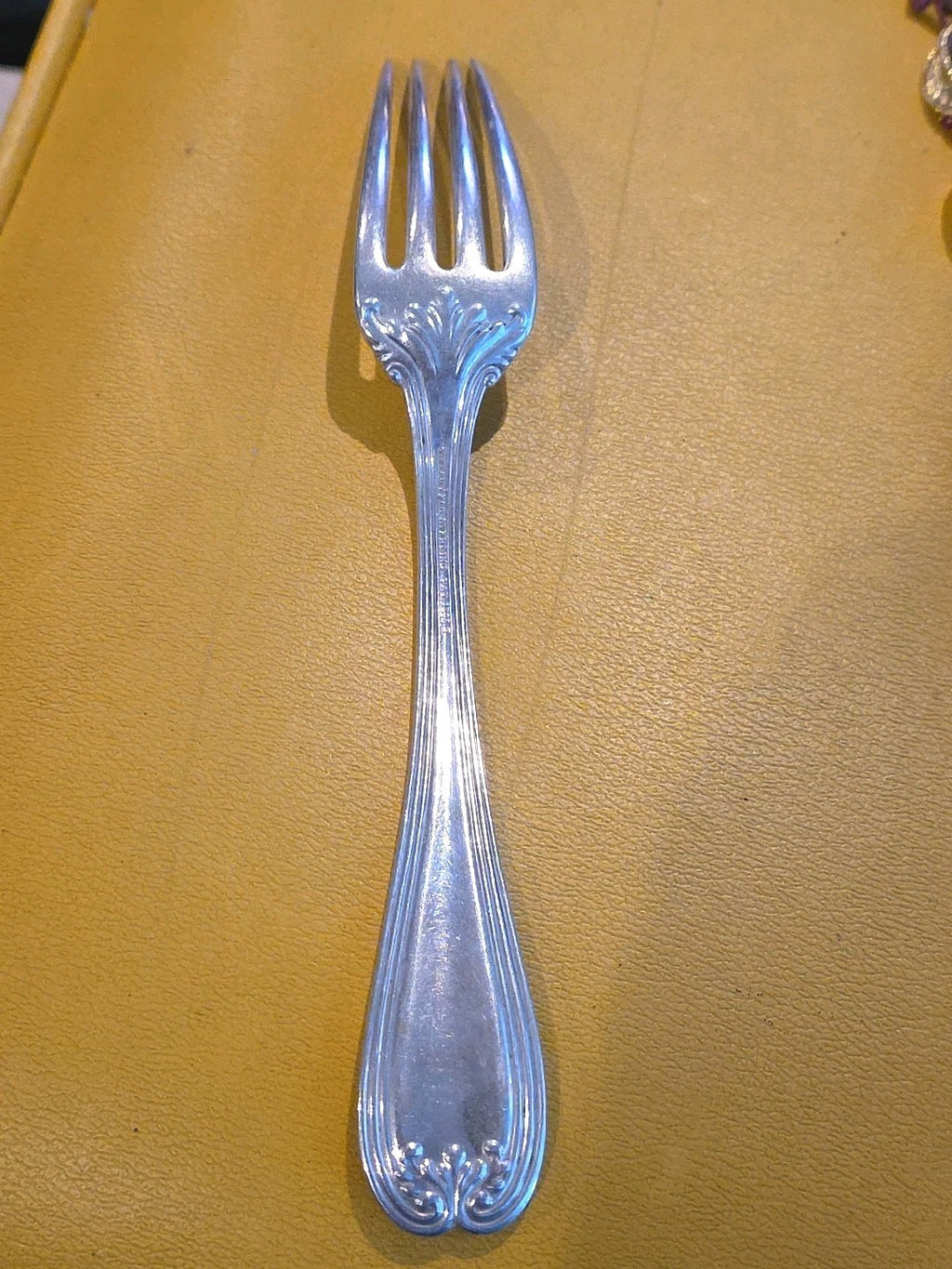 Colonial by Tiffany and Co Sterling Silver Fork 7 3/8"
