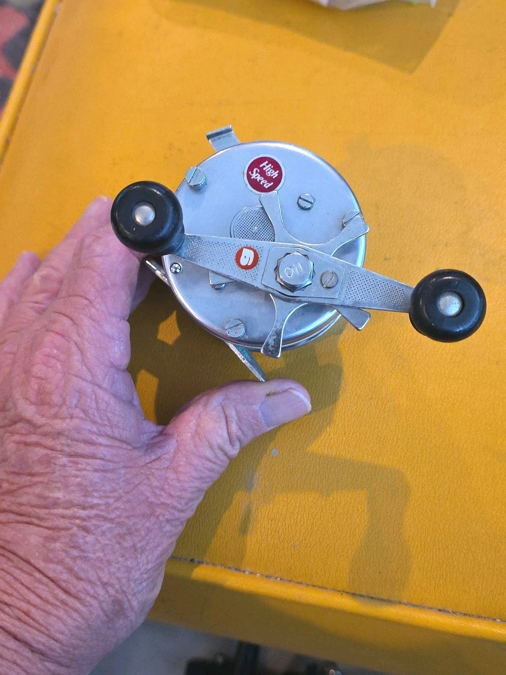 Abu Sweden 1977 Ambassadeur 4500C Fishing Reel Bait Casting Serial # 770400