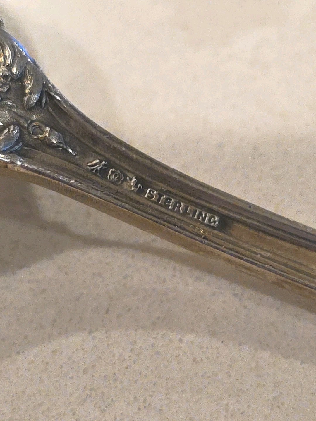 Reed & Barton Francis I  Sterling Silver Ice Cream Fork Spoon 5-3/8”