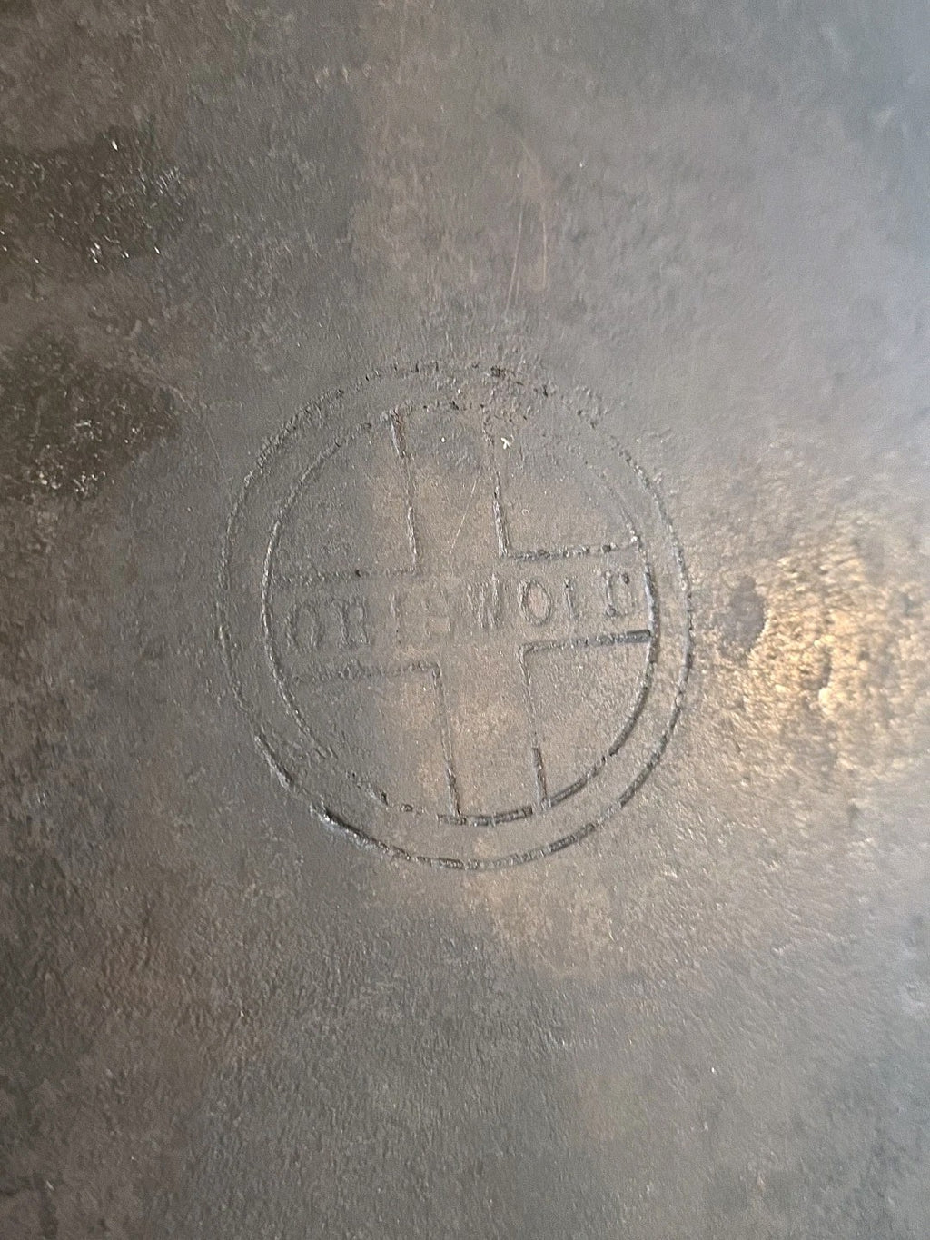 Vintage Griswold Wagner Ware Small Mark Cast Iron Skillet Square Frying Pan