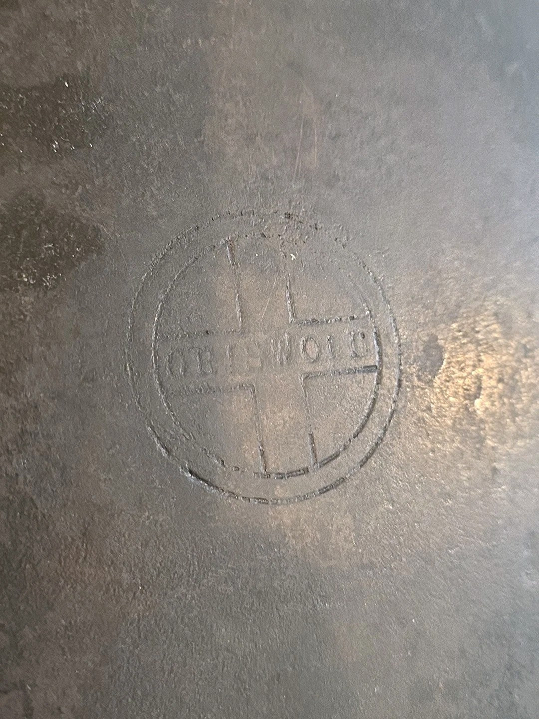 Vintage Griswold Wagner Ware Small Mark Cast Iron Skillet Square Frying Pan