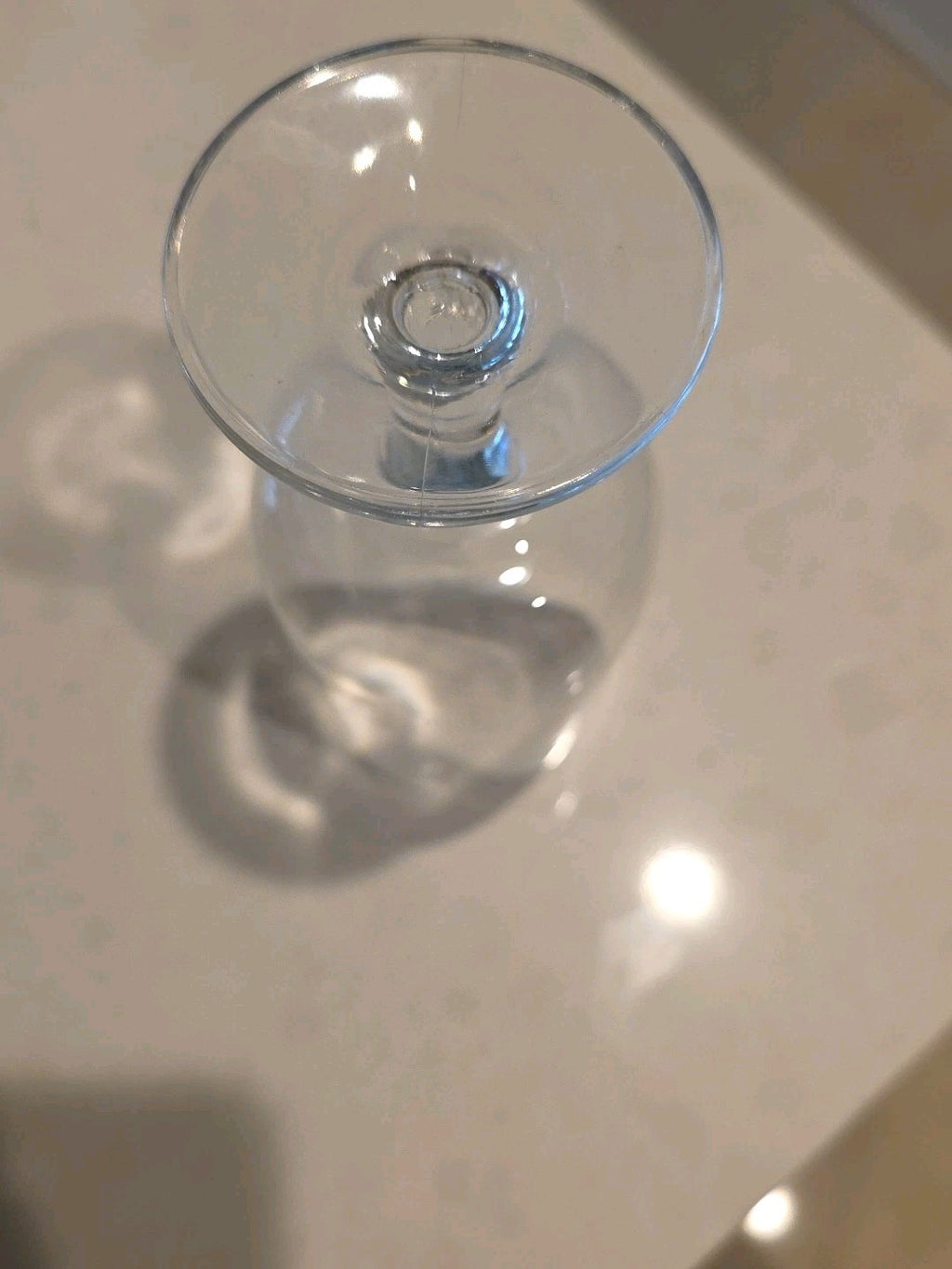 Pan Am Airlines Vintage 1980's First Class Service In Flight 6" Wine Glass