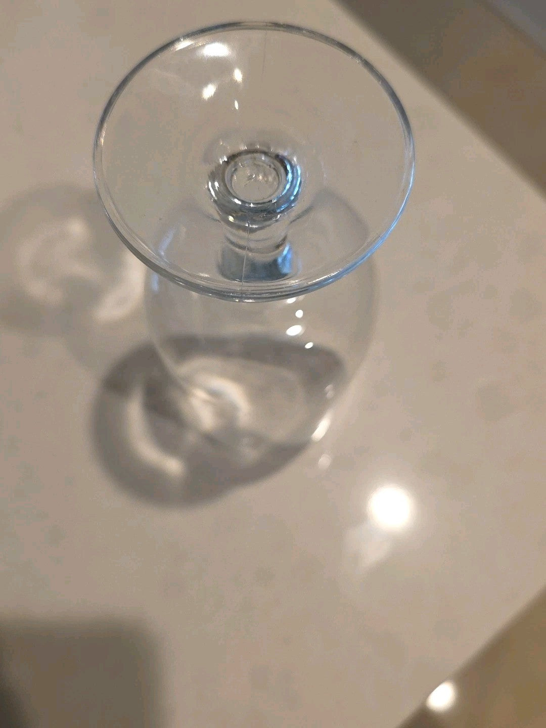 Pan Am Airlines Vintage 1980's First Class Service In Flight 6" Wine Glass
