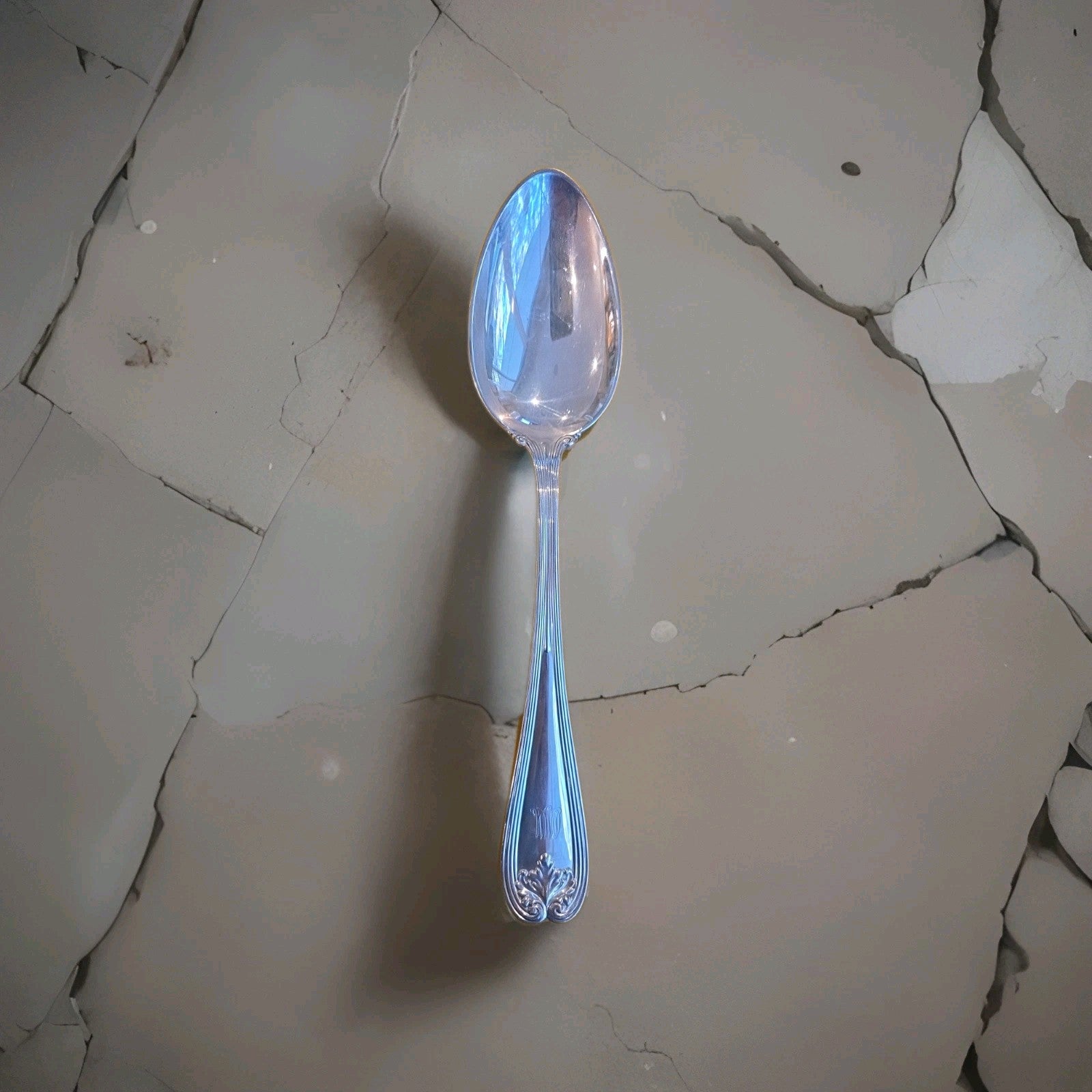 COLONIAL By Tiffany & Co. Sterling Silver SERVING SPOON   8 1/2"