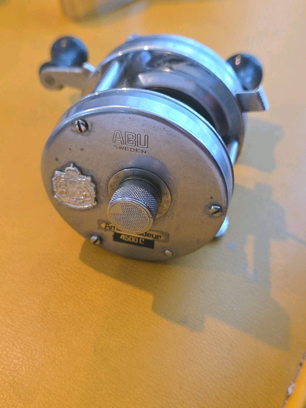 Abu Sweden 1977 Ambassadeur 4500C Fishing Reel Bait Casting Serial # 770400