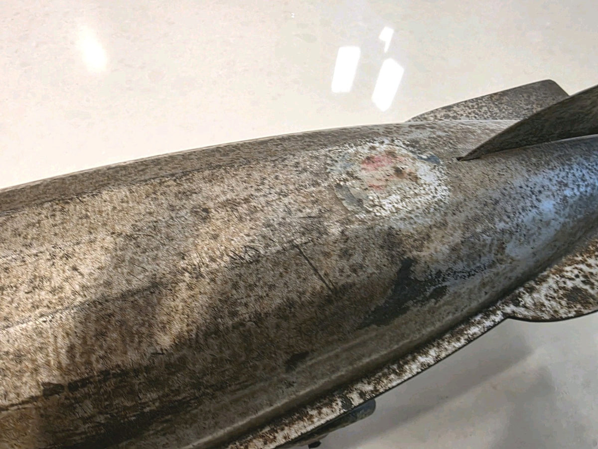 RARE 1930 Steelcraft  Graf Zeppelin Blimp Airship Pressed Steel Pull Toy