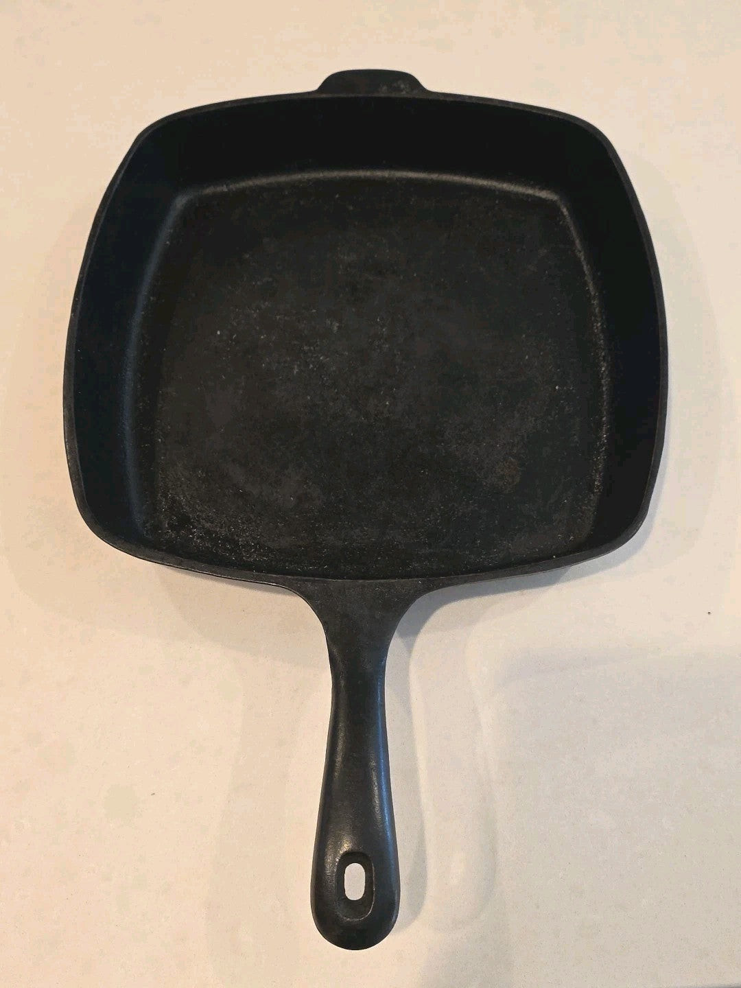 Vintage Griswold Wagner Ware Small Mark Cast Iron Skillet Square Frying Pan