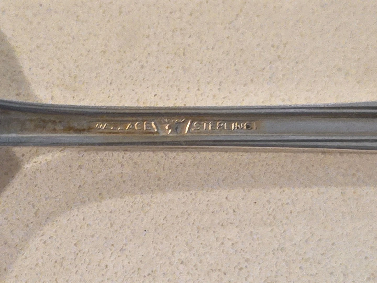 Wallace Rose Point Sterling Silver 5 5/8" SPOON