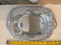 Wilton Armetale Serving Plate Dish Acanthus Small Rectangular Tray 11" X 8"