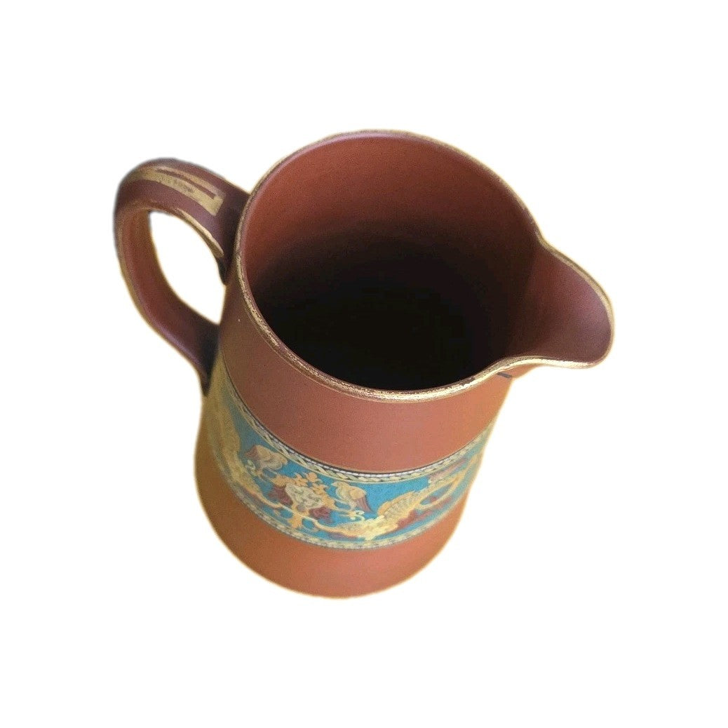 Watcombe Pottery Torquay Redware Pitcher/Jug Attributed to Christopher Dresser