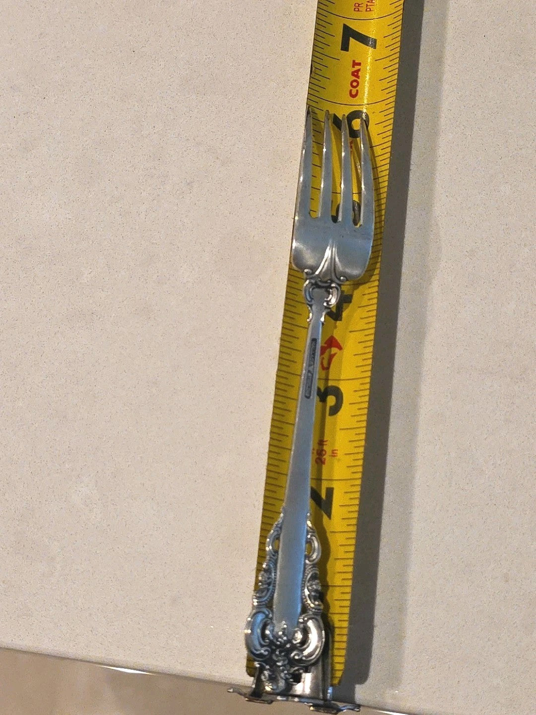 Grande Baroque 5 7/8" Youth Fork Wallace Sterling Silver 1941