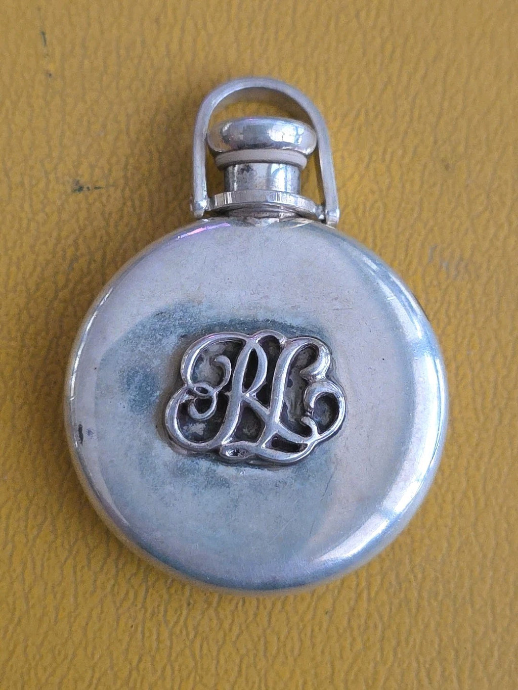 Ralph Lauren Sterling Silver 925 RL Perfume Bottle Pendant