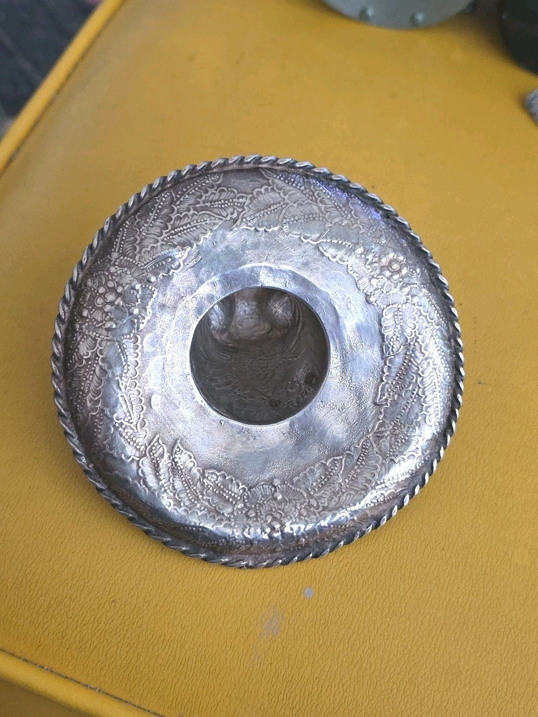 Sombrero Hat Figurine 800 Sterling Silver Mexico